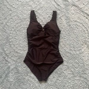 Kona Sol One Piece Black Swimming Suit